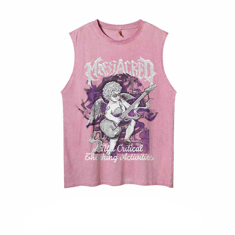 Y2K Retro Vintage Distressed Sleeveless Top - Image 8