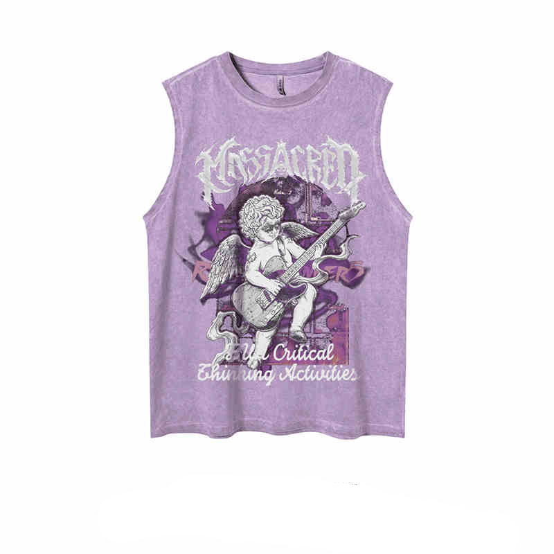 Y2K Retro Vintage Distressed Sleeveless Top - Image 9