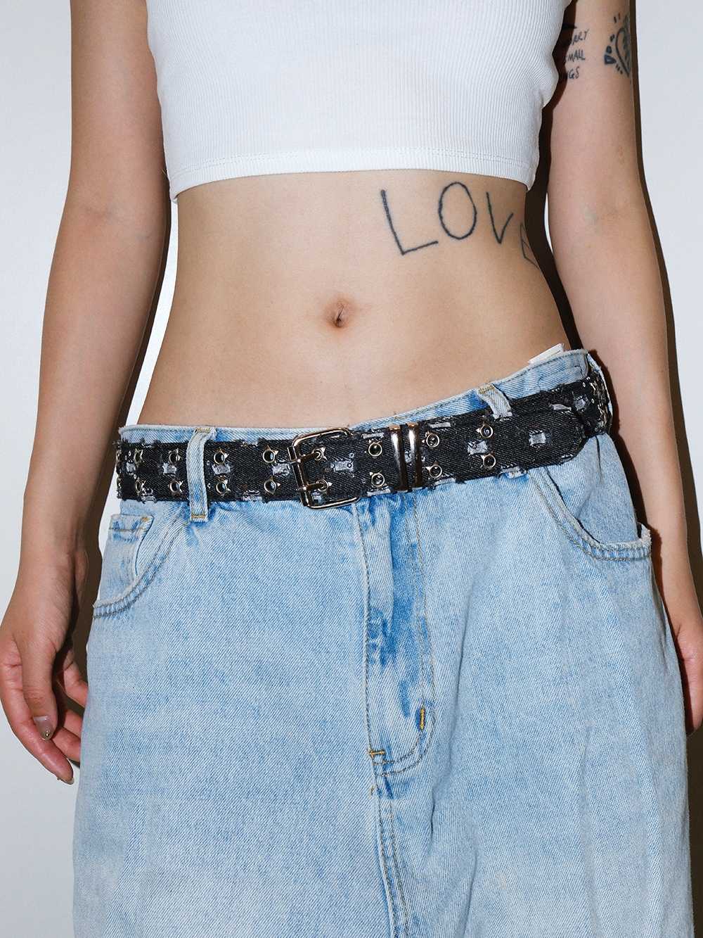 Y2K Sequined Star Belt - Image 5