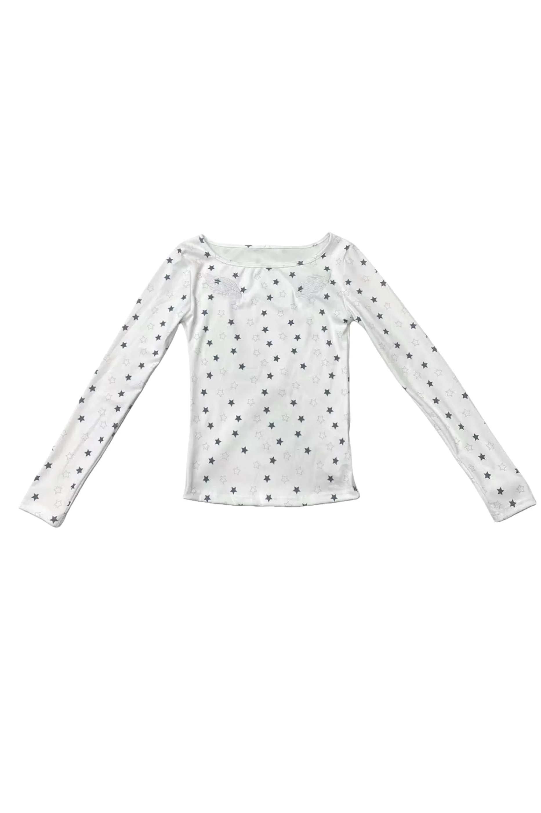 Y2K Star Fit Printed Top - Image 9
