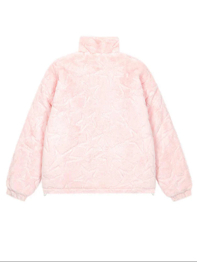 Y2K Star Embroidered Wool Cotton Jacket - Image 2
