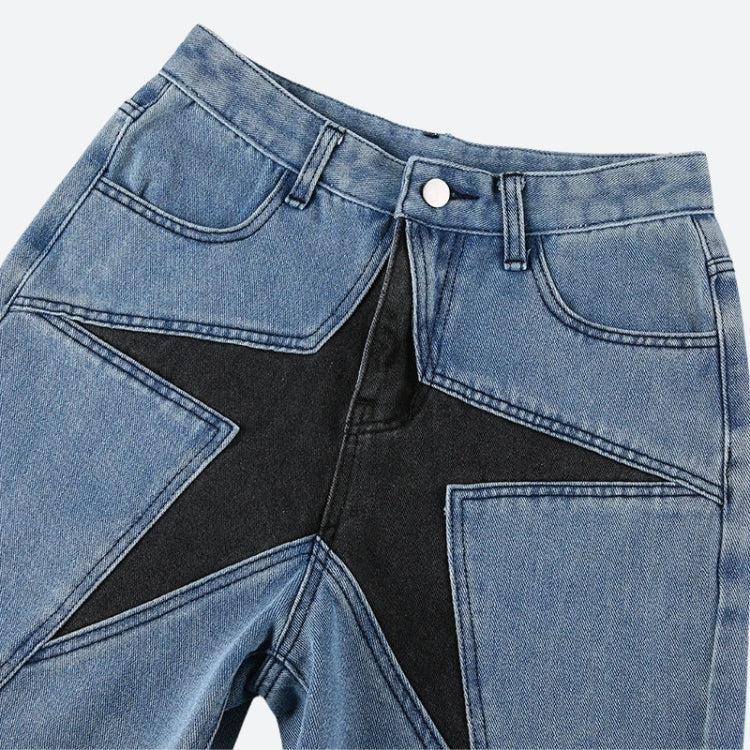 Y2K Star Jean Shorts - Image 5