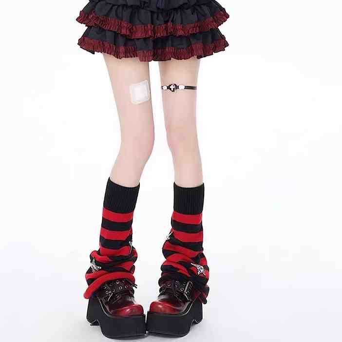 Y2K Star JK Leg Warmer - Image 5