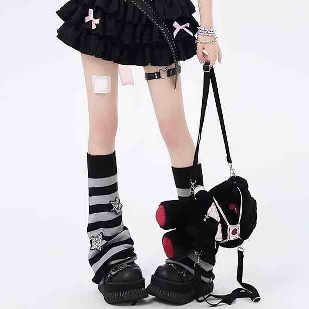 Y2K Star JK Leg Warmer - Image 6