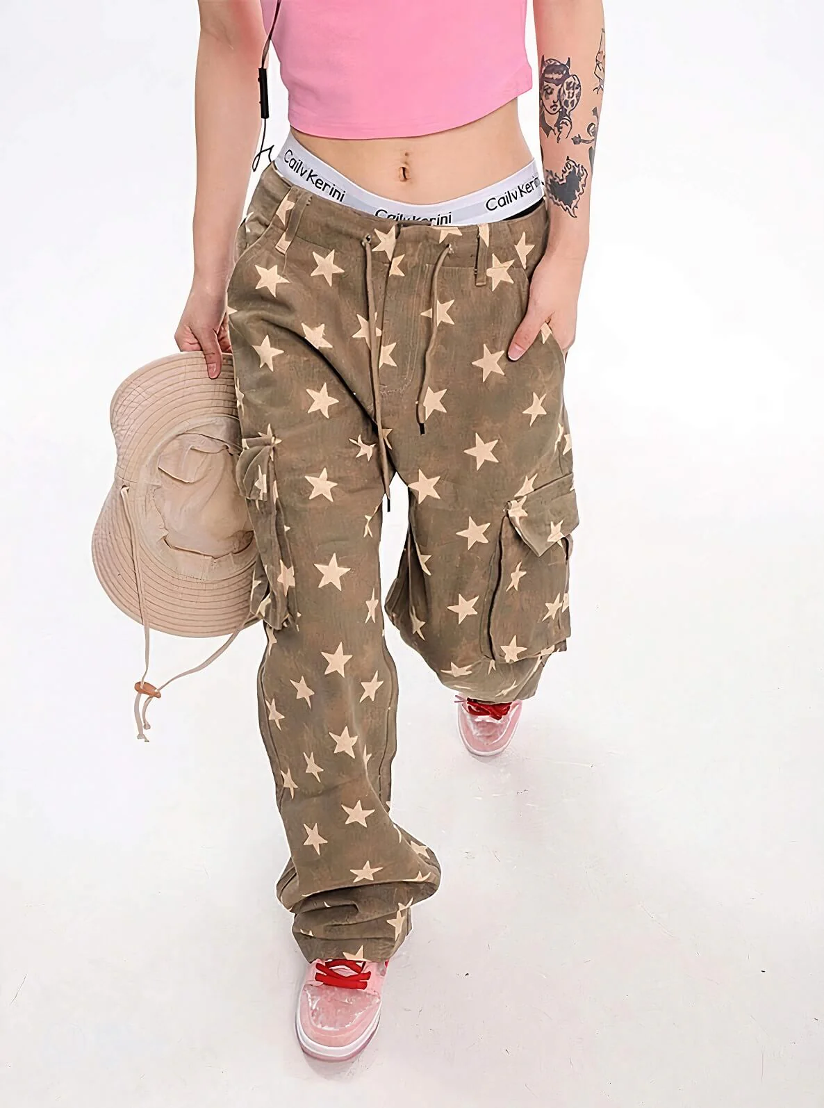 Y2K Star Low Rise Jeans - Image 3