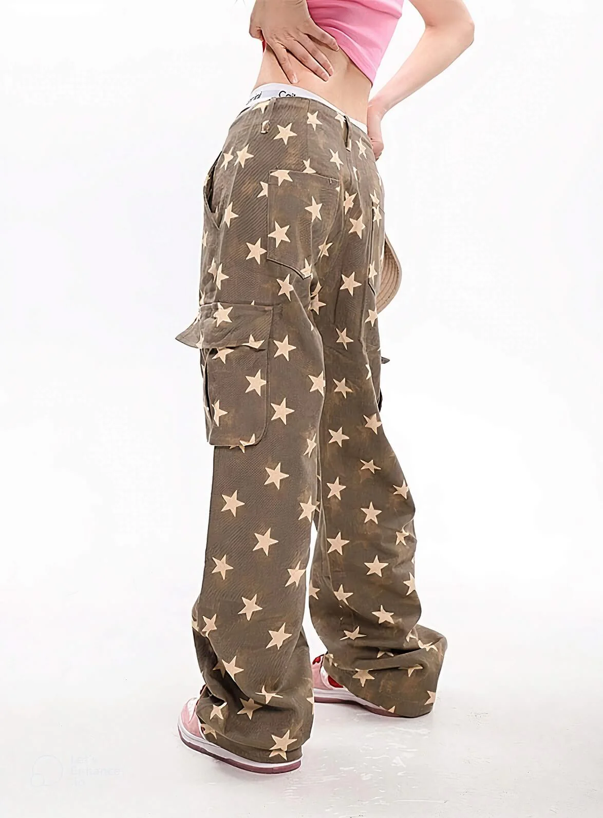 Y2K Star Low Rise Jeans - Image 2