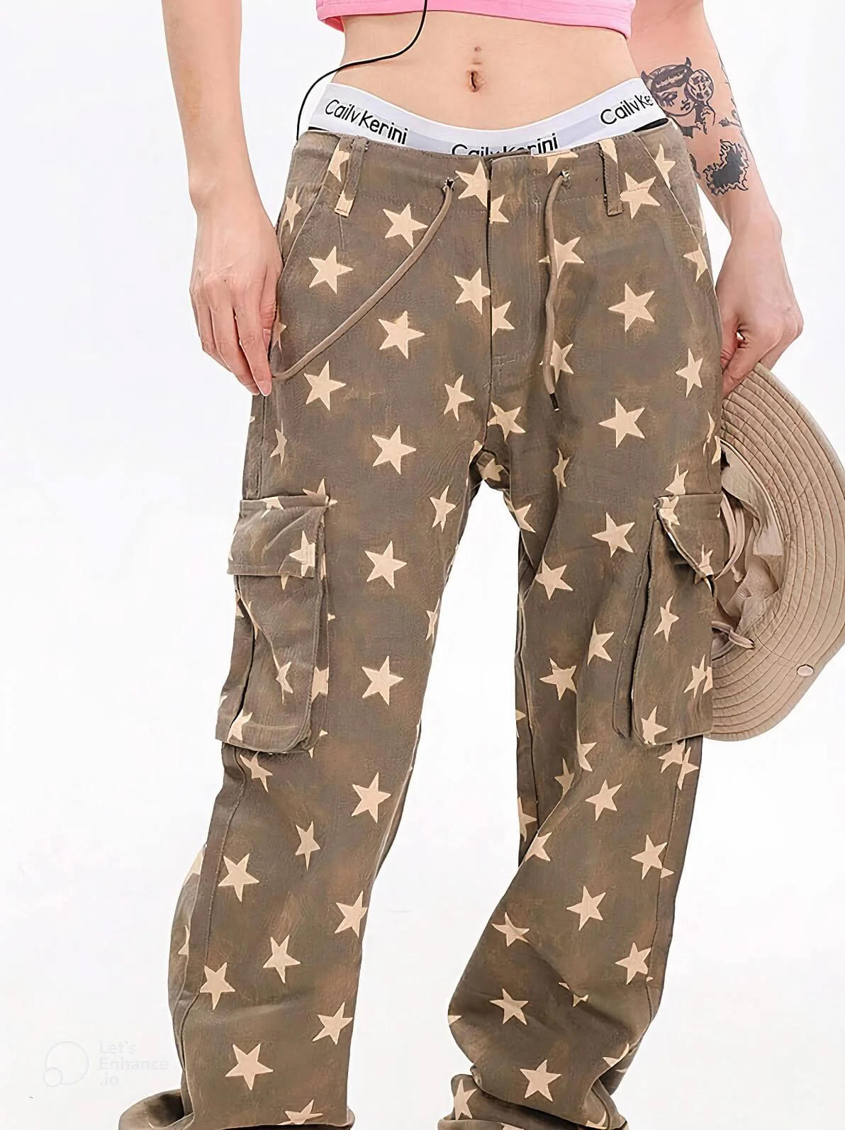 Y2K Star Low Rise Jeans - Image 4