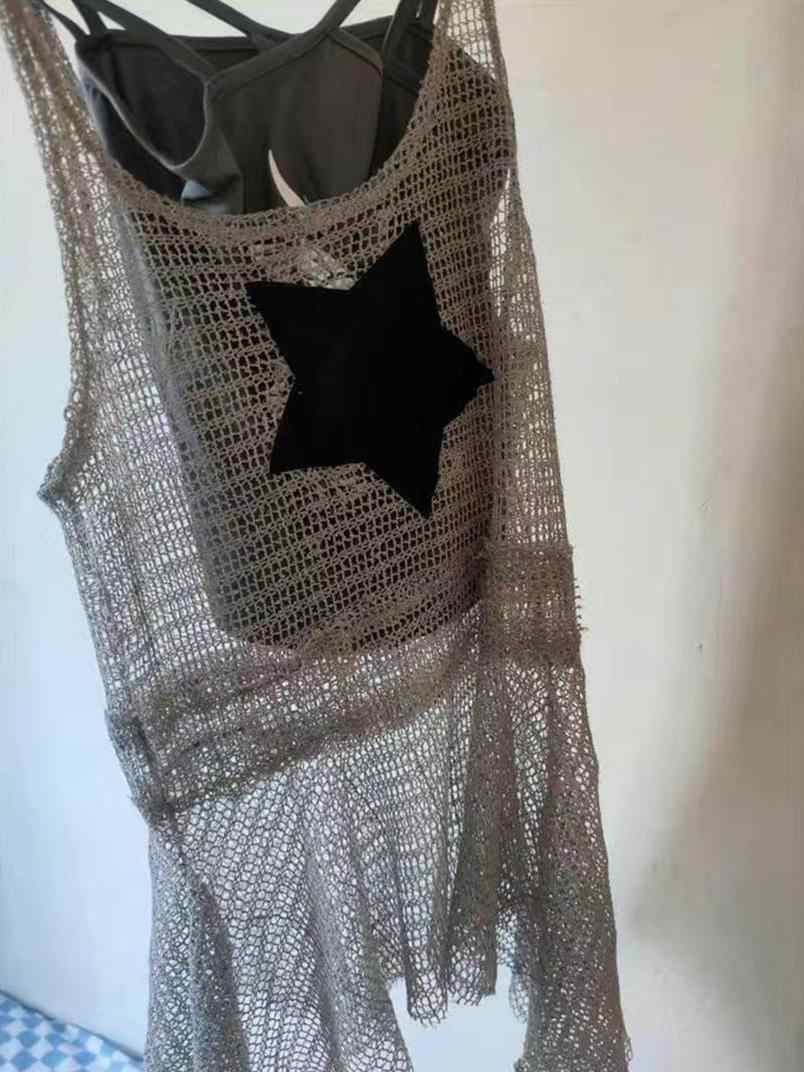 Y2K Star Mesh Two-piece Set - Image 5