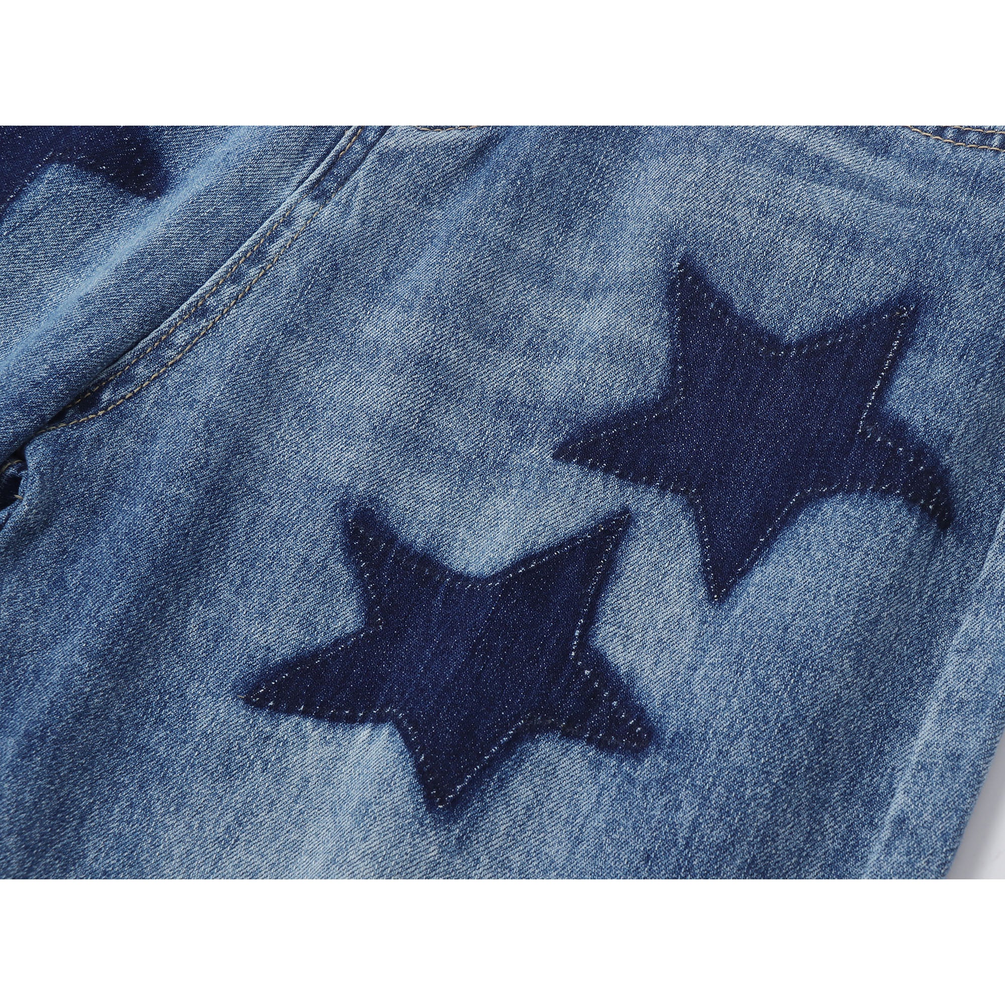 Y2K Star Wide-leg Jeans - Image 2