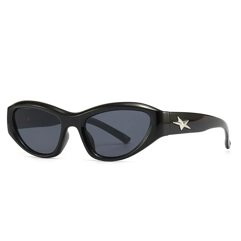 Y2k Star Wrap Around Sunglasses - Image 7