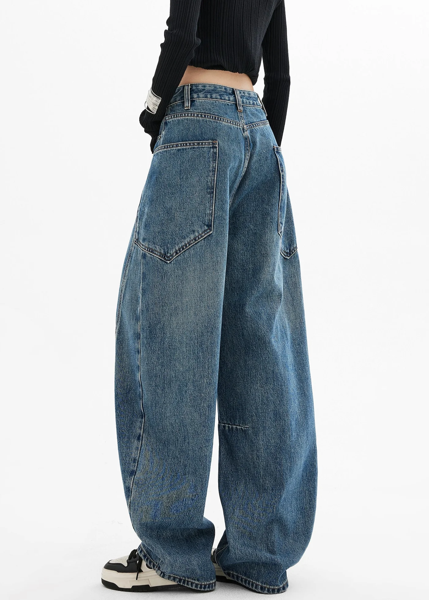 Y2K Street Retro Baggy Jeans - Image 7