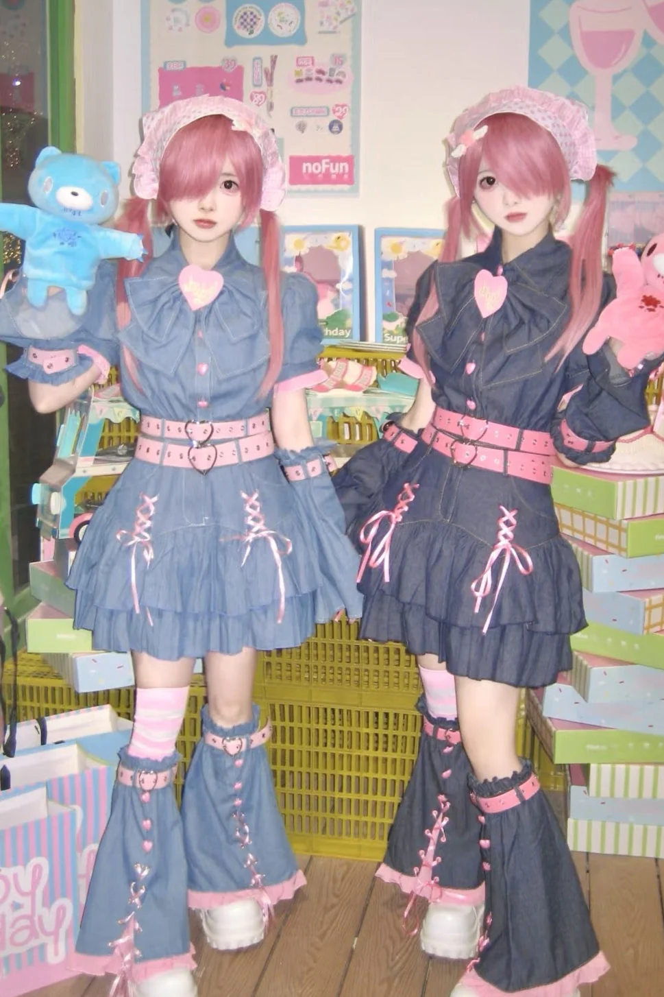 Y2K Sweet Girl Kos Plan Setup 4 -piece Set - Image 16