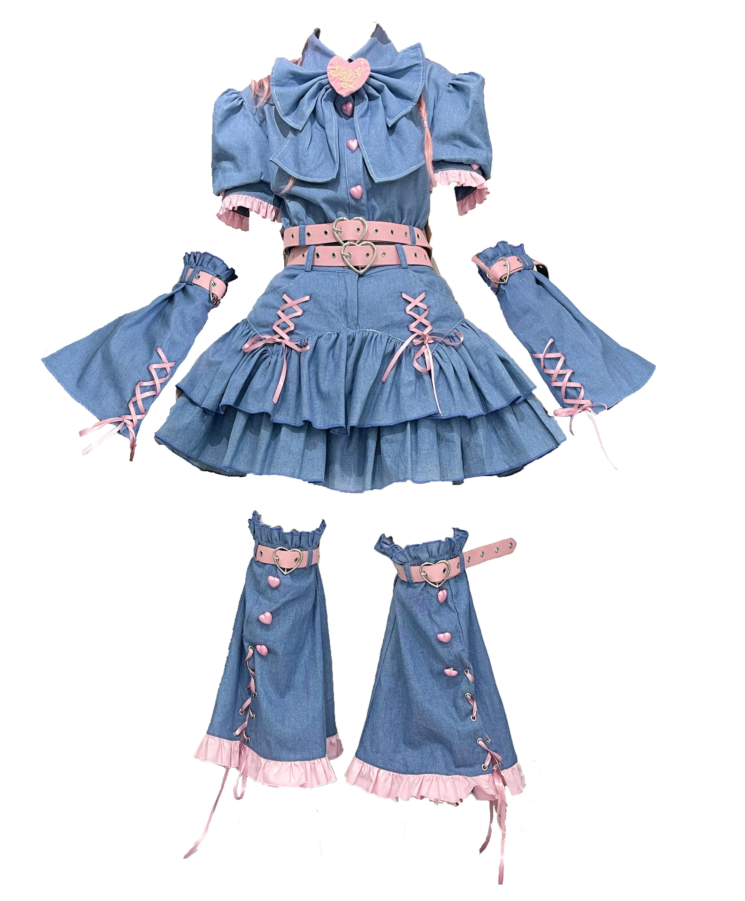 Y2K Sweet Girl Kos Plan Setup 4 -piece Set - Image 21