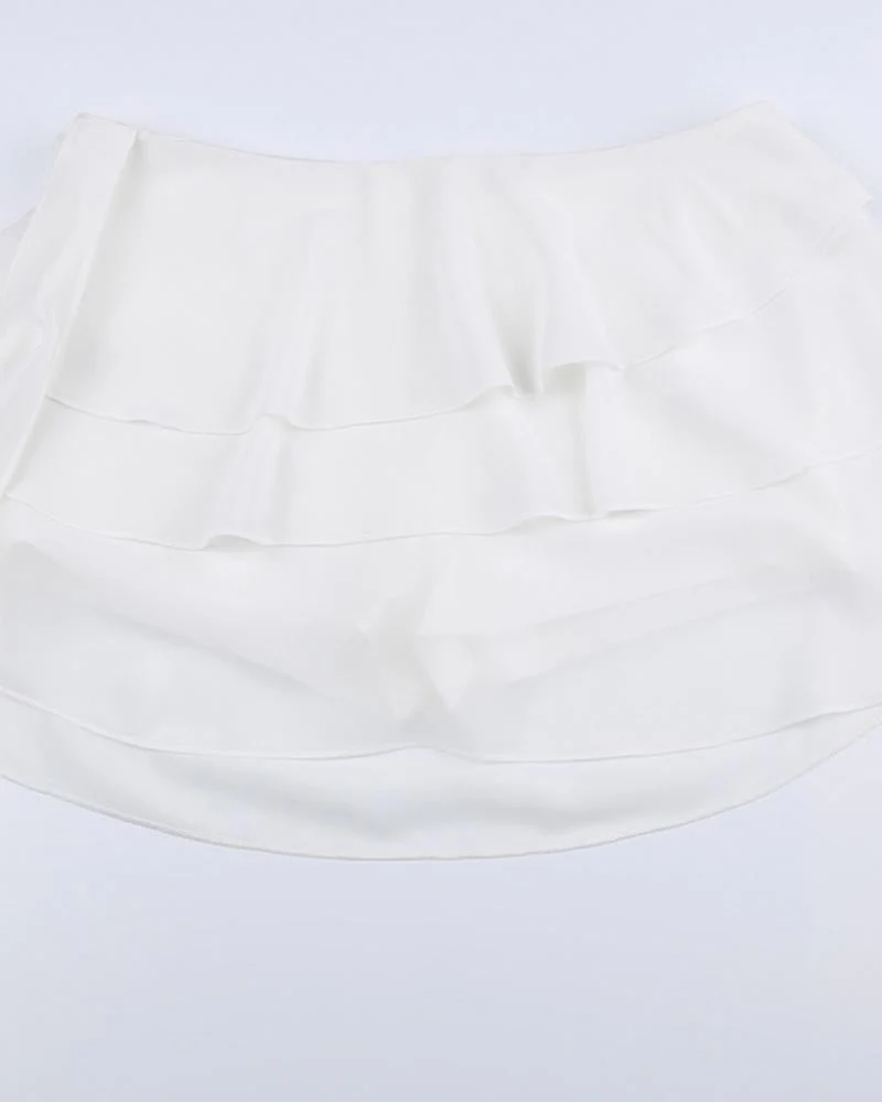 Yewborn Ruffle Layer Mini Skirt - Image 3