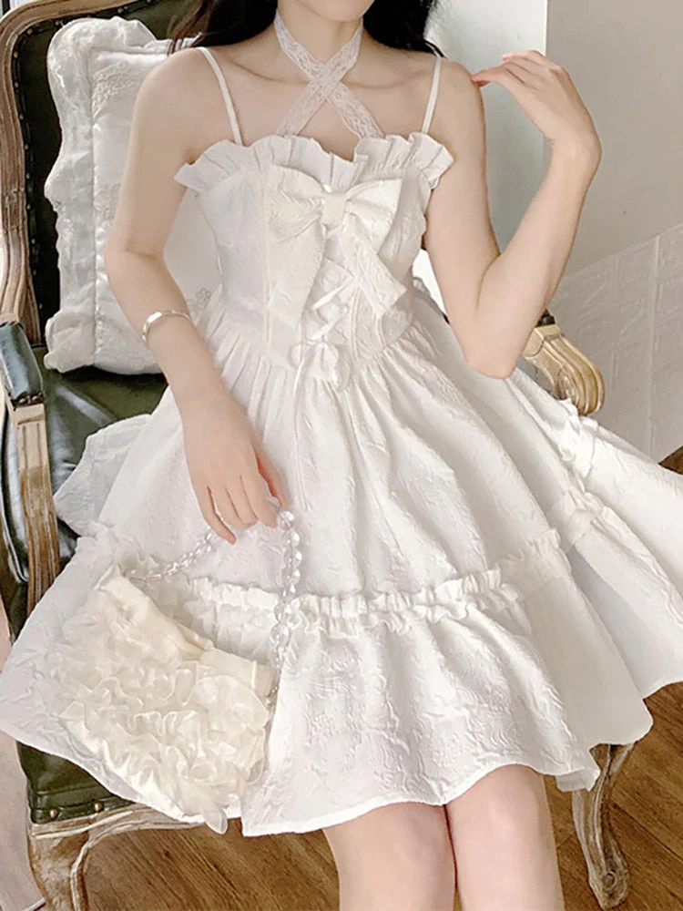 Youthful Innocence White Dress - Image 2